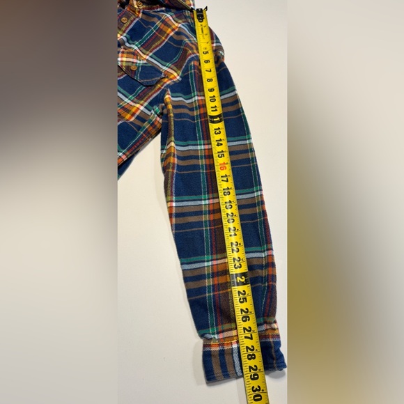 Patagonia Fjord Long Sleeve Shirt Men Flannel Size Med Multicolor Plaid EUC - Picture 9 of 9